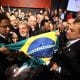 Rio-2016 Lula Sérgio Cabral Pelé Delegação brasileira comemora a eleição do Rio para ser a sede da Olimpíada de 2016 (Crédito: Ricardo Stuckert/Agência Brasil)