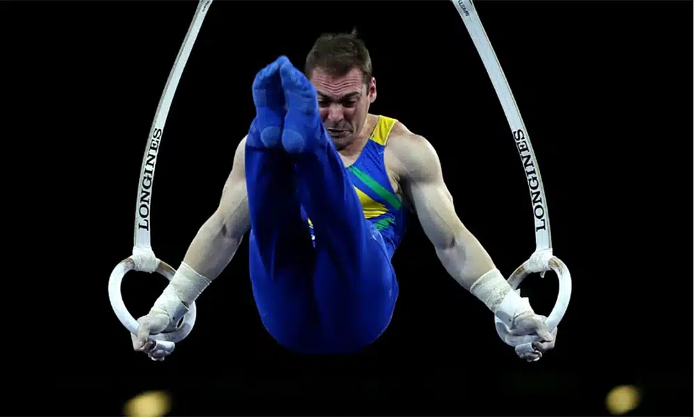 Arthur Zanetti, no Mundial de Ginástica Artística
