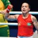 Bia Ferreira, no boxe dos Jogos Mundiais Militares