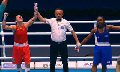 Bia Ferreira no Mundial de Boxe