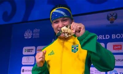 Bia Ferreira, campeã mundial de boxePré-Olímpico das Américas