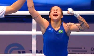 Bia Ferreira no Mundial de Boxe