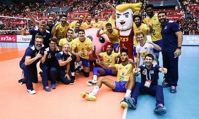 Brasil campeão da Copa do Mundo de vôlei masculino Tabela vôlei masculino Tóquio 2020 jogos olímpicos