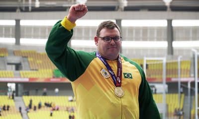 Darlan Romani, ouro no arremesso de peso nos Jogos Mundiais Militares