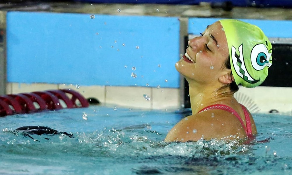 Fernanda Celidônio, da natação