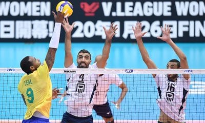 Leal e Salah na Copa do Mundo de vôlei masculino