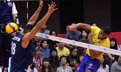 Lucarelli, no Brasil e EUA na Copa do Mundo de vôlei masculino
