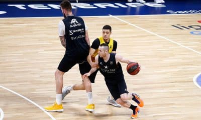 Marcelinho Huertas treina no Iberostar Tenerife