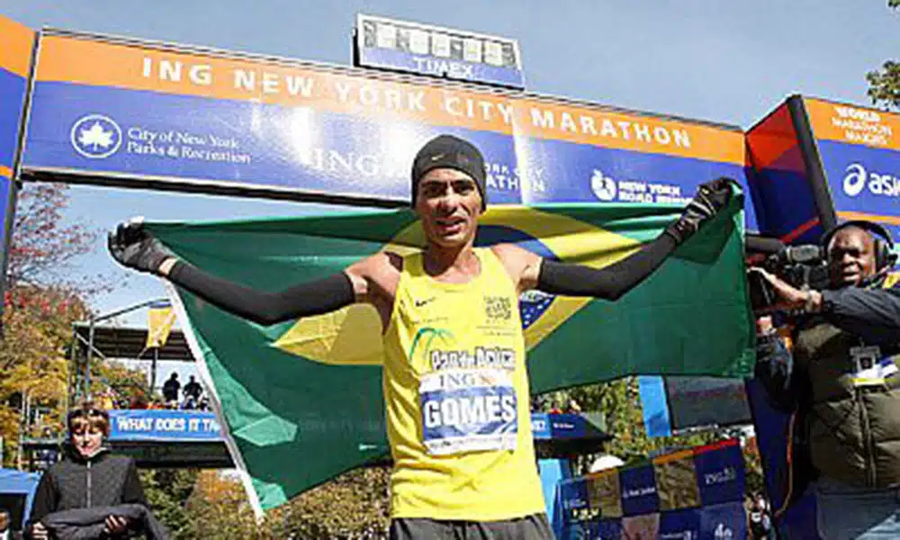 Marilson Gomes, no Hall da Fama da Maratona de Nova York