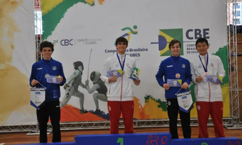 Definidos os campeões Sub-17 do Brasileiro Cadete e Juvenil de esgrima