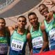 Revezamento 4x100m masculino no Mundial de Atletismo