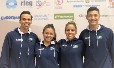 Brasil na Copa do Mundo de ginástica em trampolim