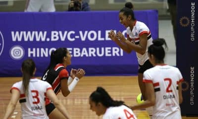 São Paulo F.C/Barueri vence nas quartas do Paulista de vôlei feminino