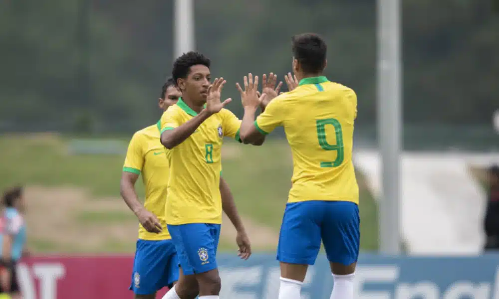 Em amistoso, Brasil vence EUA antes de estrear no Mundial Sub-17