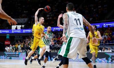 Marcelinho Huertas, do Iberostar Tenerife de basquete, na Liga ACB