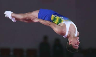 Rayan Dutra - Seleção Brasileira de Ginástica de Trampolim - Foto: Ricardo Bufolin/ CBG