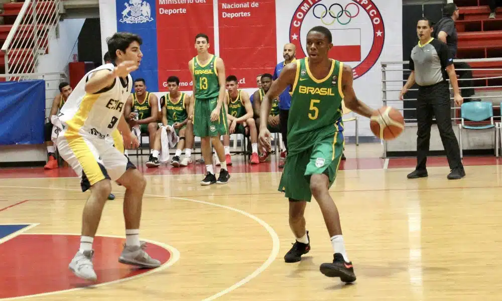 Brasil no sul-americano sub-17 de basquete