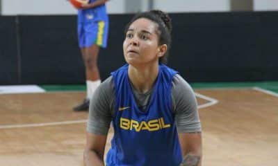 Treino da seleção feminina adulta de basquete - Foto Divulgao/CBB