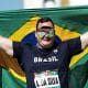 Alessandro Rodrigo foi ouro no Mundial de Atletismo Paralímpico de Dubai no lançamento de disco