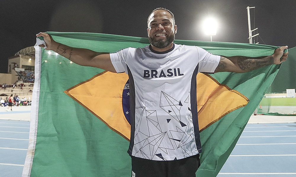 Claudiney Batista campeão com recorde no Mundial de Atletismo Paralímpico
