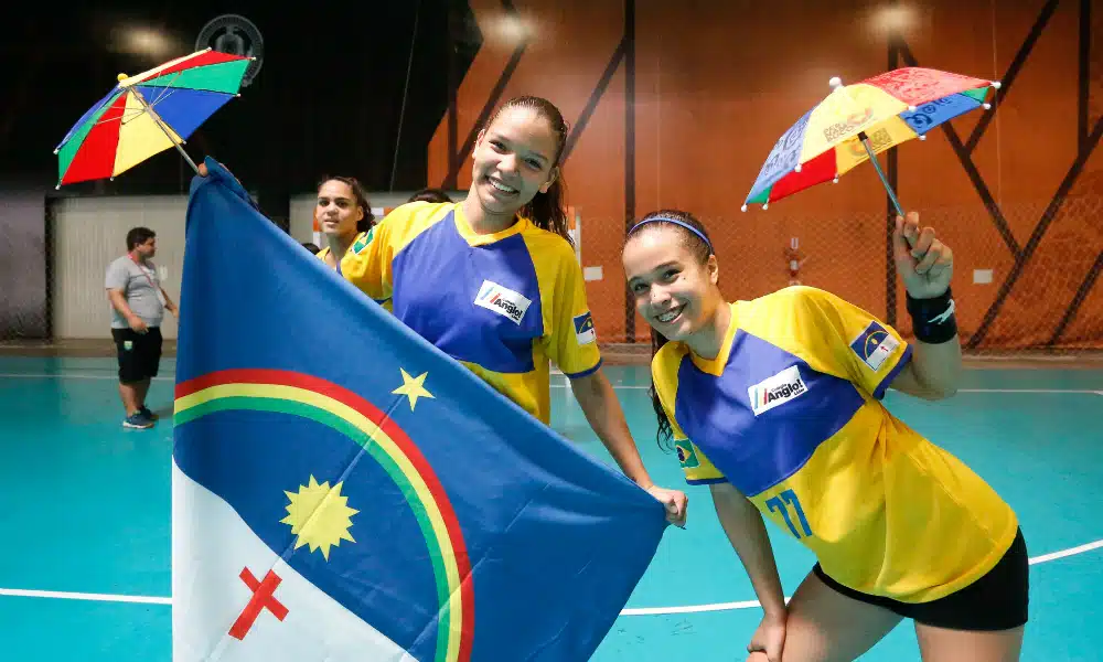 Pernambuco faz a dobradinha no handebol feminino dos Jogos Escolares