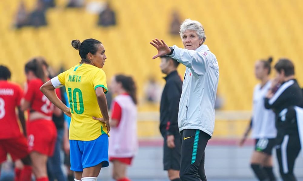 Pia Sundhage, técnica da seleção feminina de futebol