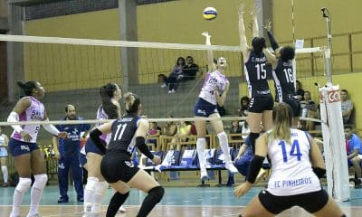 Pinheiros vence o São Caetano na Superliga feminina de vôlei