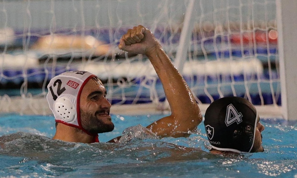 Sesi se classifica para a final da liga nacional de pólo-aquático masculino