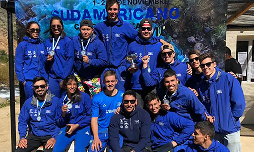 Brasileiros no sul-americano de canoagem slalom