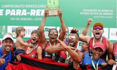 Flamengo campeão de Para-Remo - Foto: Divulgação/ Flamengo