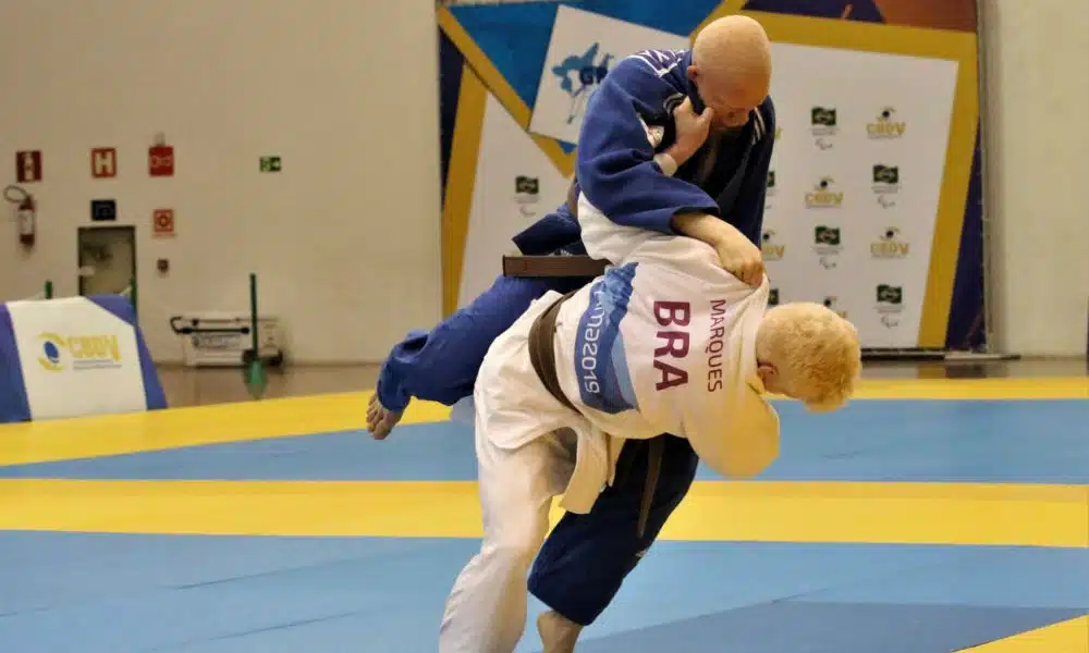 Judo Paralímpico - Divulgação/ CBDV