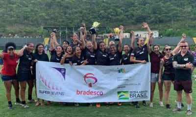 Band Saracens - campeão brasileiro de rugby sevens