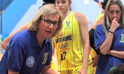 Arilza Coraça. técnica do Santo André/APABA no Paulista de basquete feminino