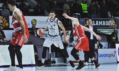 Dimitri Sousa, do Juvecaserta, no Italiano de basquete