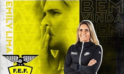 Emily Lima foi anunciada como técnica da seleção equatoriana de futebol feminino