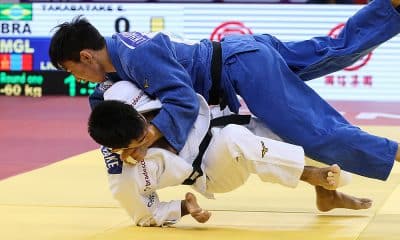 Eric Takabatake, no World Masters de judô