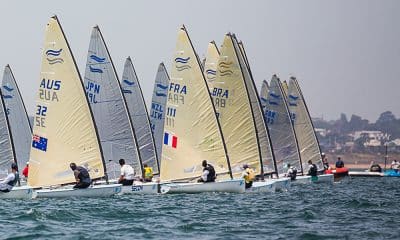 Jorge Zariff, na Finn Gold Cup de vela