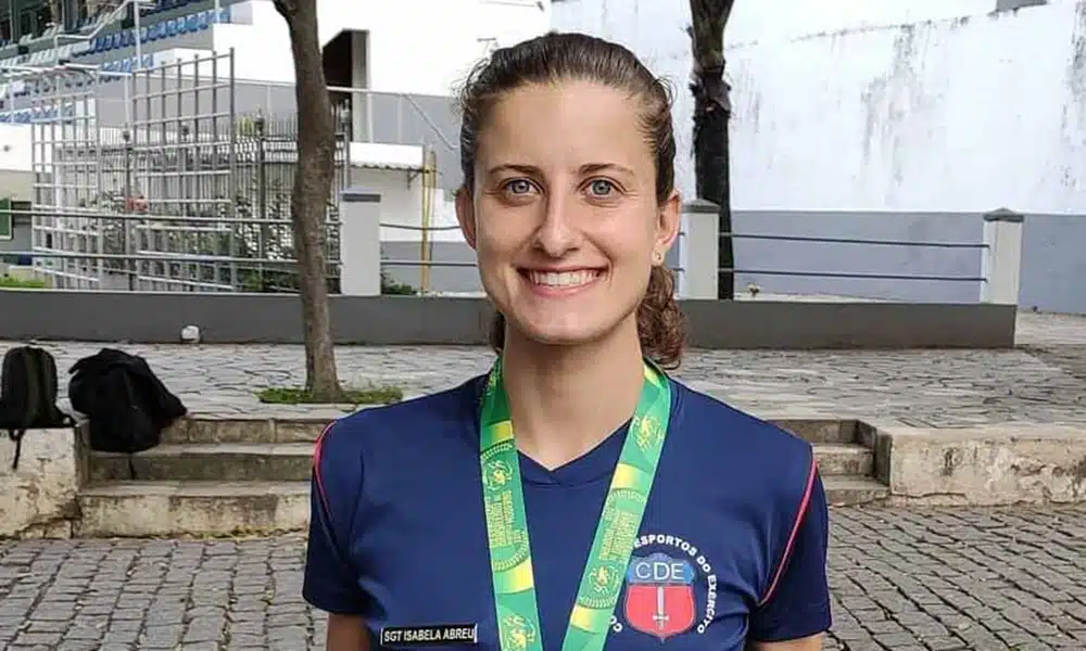 Isabela Abreu, tricampeã do brasileiro de pentatlo moderno