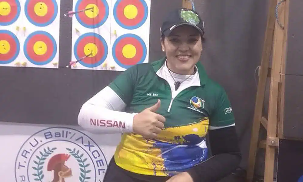 Jane Karla bate recorde mundial paralímpico indoor em Roma
