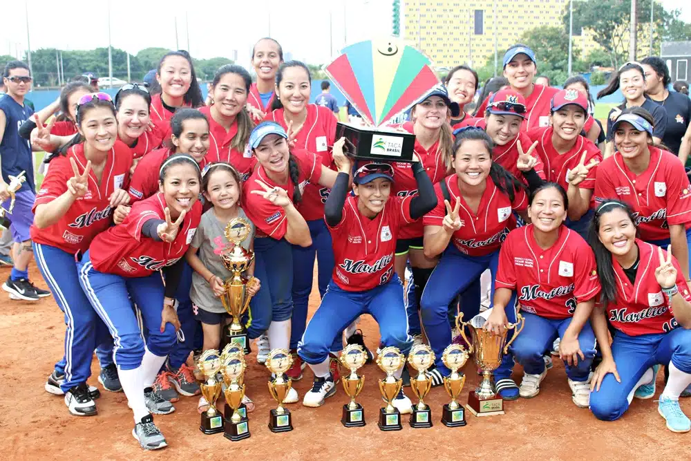Marília campeão da Taça Brasil de softbol
