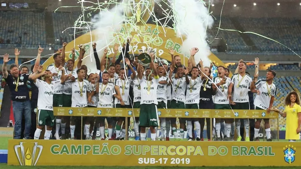 Palmeiras campeão da Supercopa Sub-17 de futebol