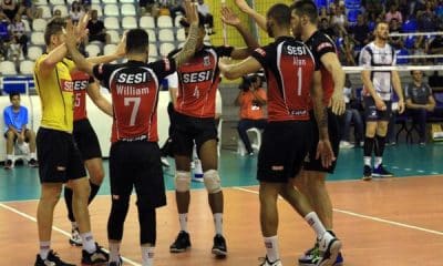 Sesi enfrenta o Bolívar pela Copa Libertadores de vôlei masculino ao vivo