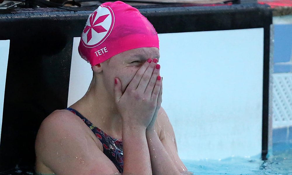 Stephanie Balduccini, no Brasileiro Interclubes Juvenil de natação - jogos olímpicos de Tóquio - revezamento 4x100m livre