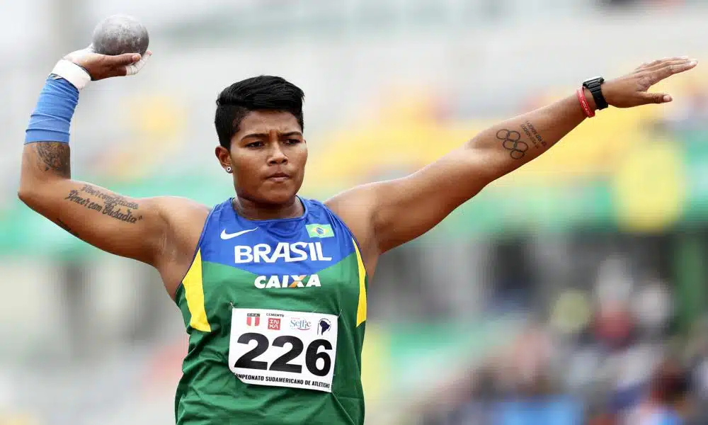 Geisa Arcanjo Sul-Americano Indoor de atletismo - Jogos Olímpicos de Töquio 2020 - arremesso de peso