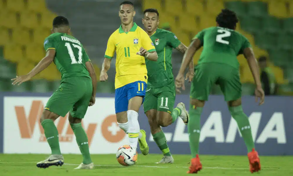 Brasil x Bolívia - Pré-Olímpico de futebol