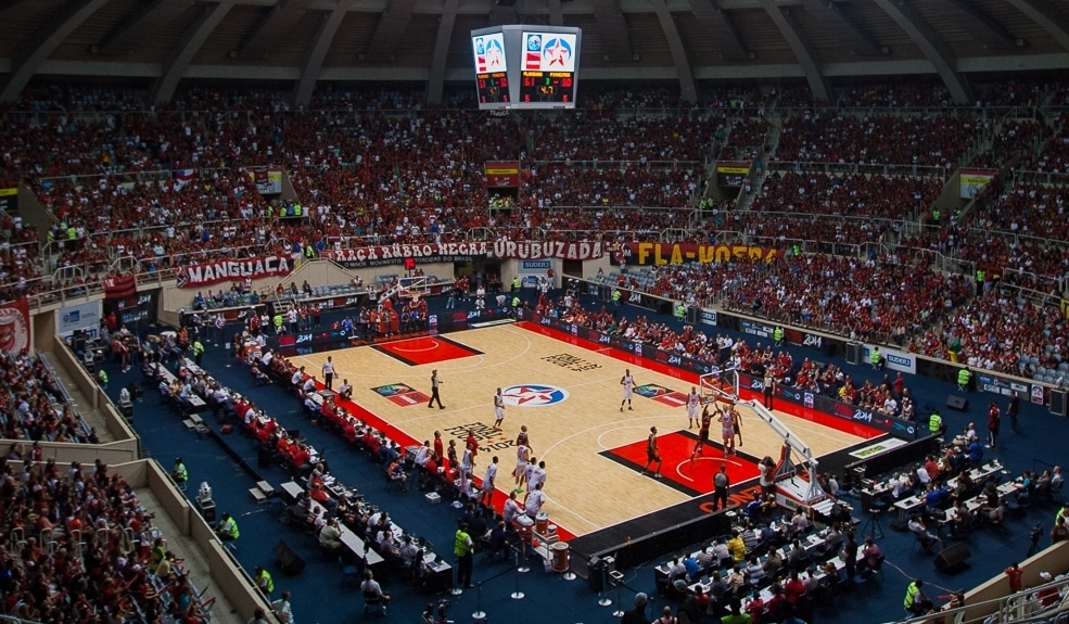 flamengo - maracanãzinho Final 8 Champions League Americas Maracanãzinho