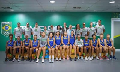 Presidente COB - Seleção feminina de basquete