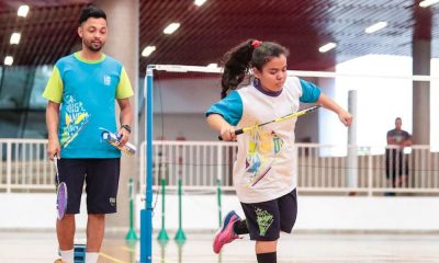 Parabadminton celebra estreia Camping Escolar Paralímpico