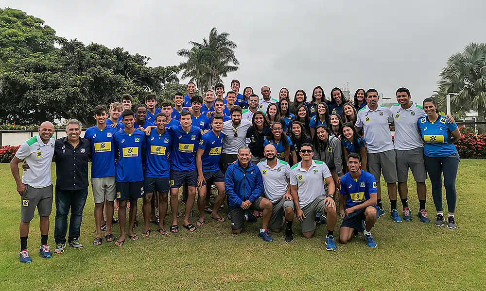 Camp de treinamento de vôlei de praia em Saquarema