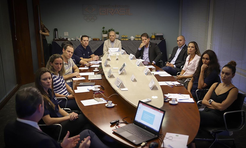 Comissão de Atletas e COB fazem primeira reunião em ano olímpico